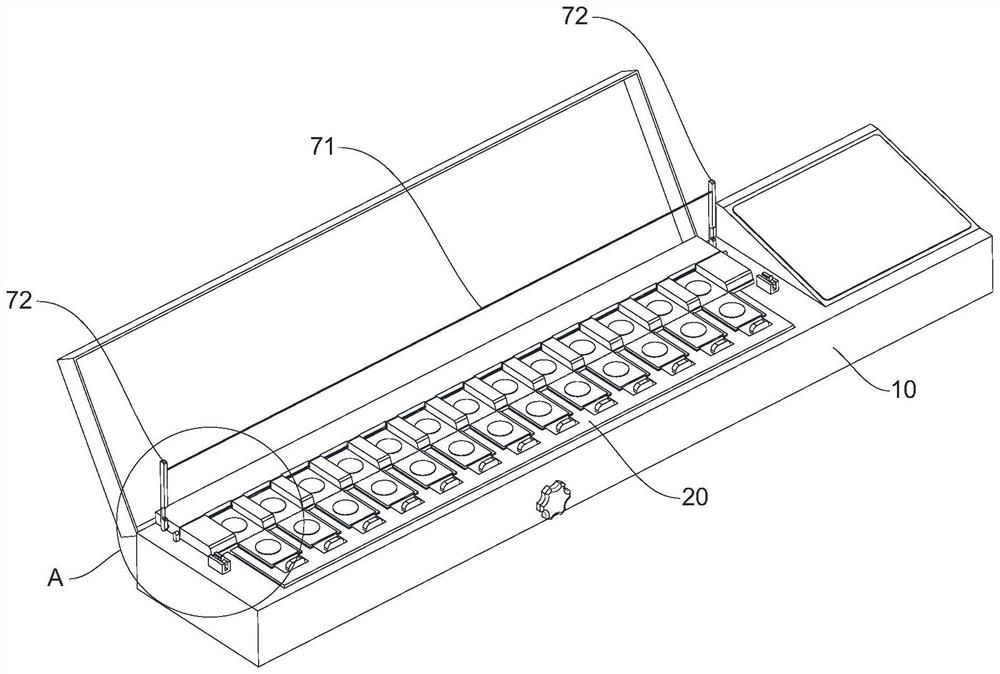 Portable pesticide residue detection device based on Internet of Things