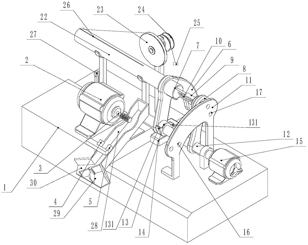 Nut thread inspecting machine