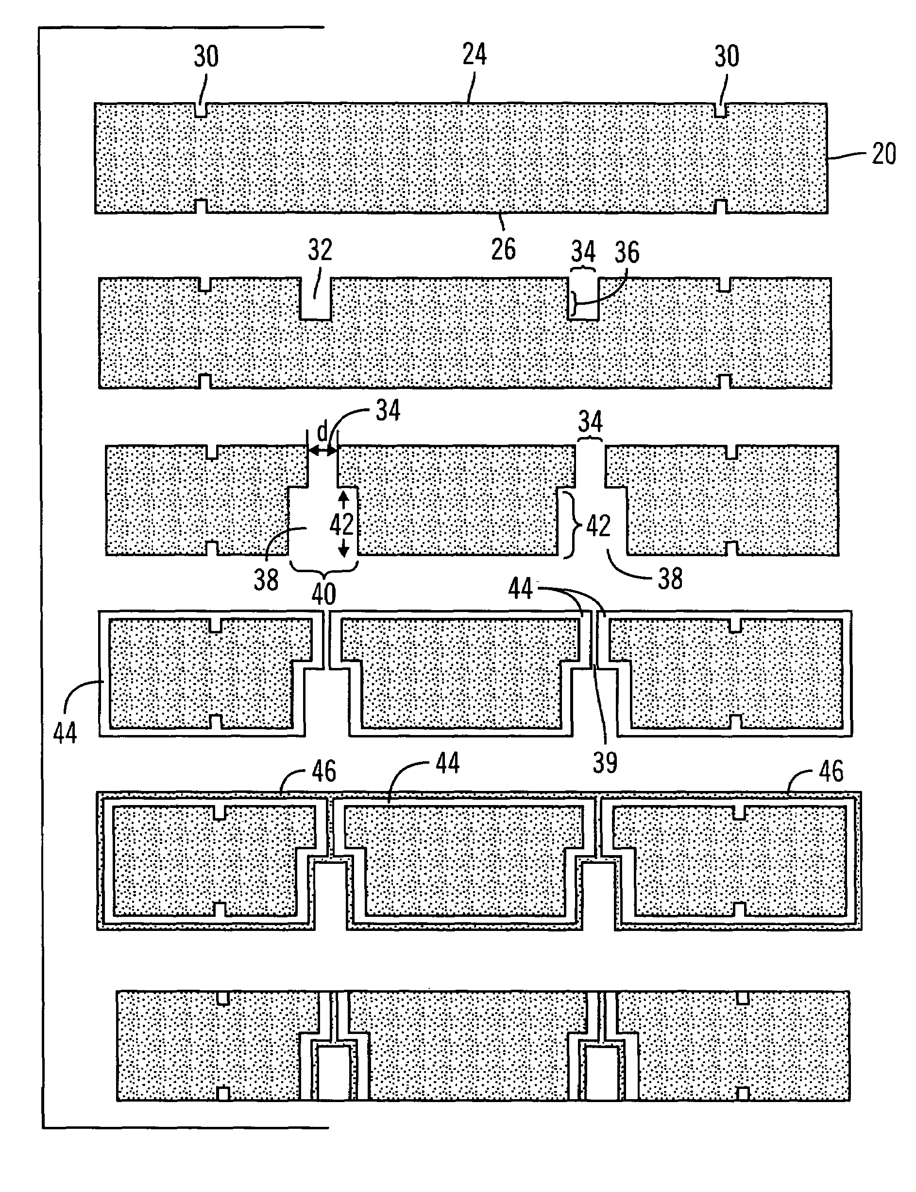 Low temperature method for fabricating high-aspect ratio vias and devices fabricated by said method