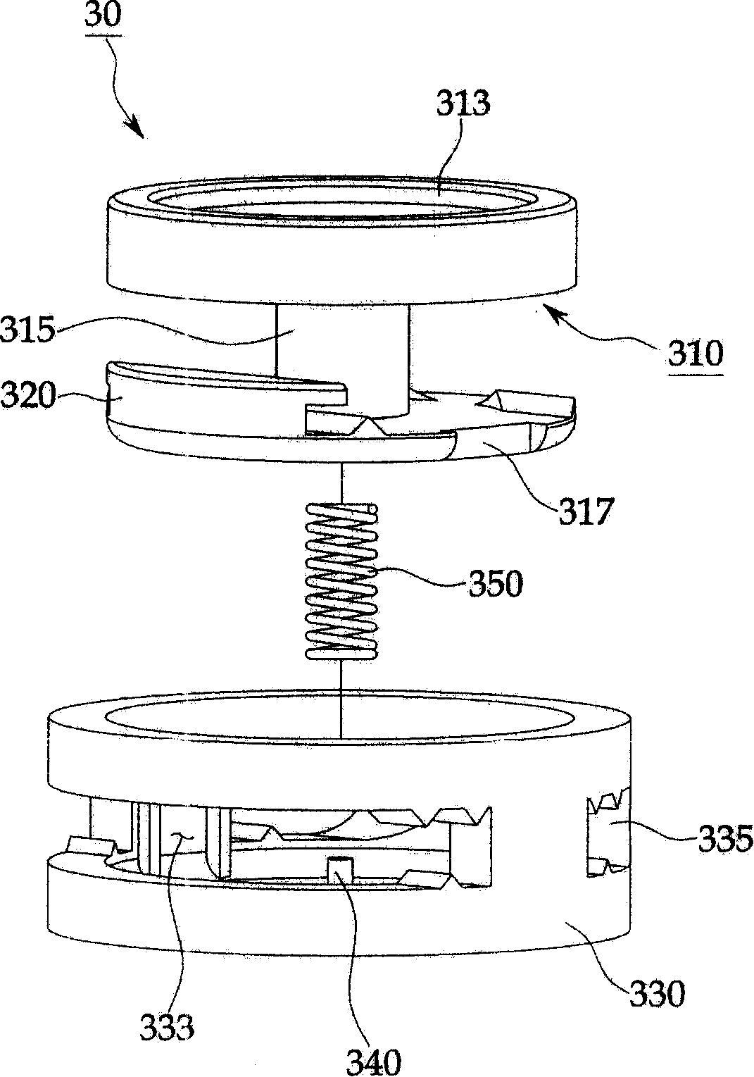 Supporting apparatus for flower arrangement