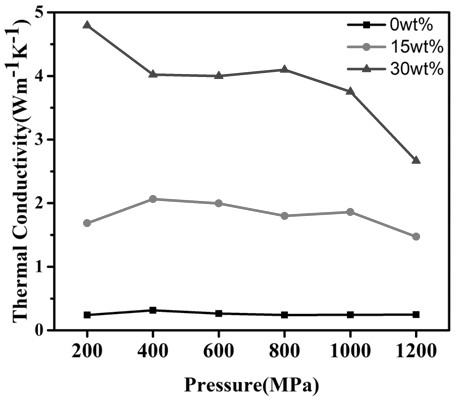 PPS/BN composite material with high thermal conductivity and low friction coefficient and preparation method thereof