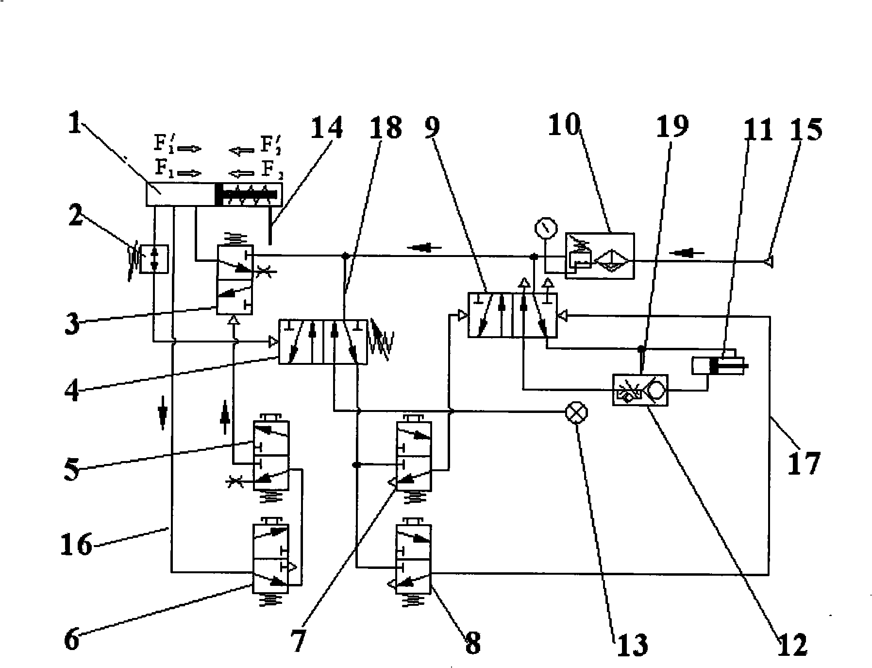 Industrial production sling safety system and security protection method