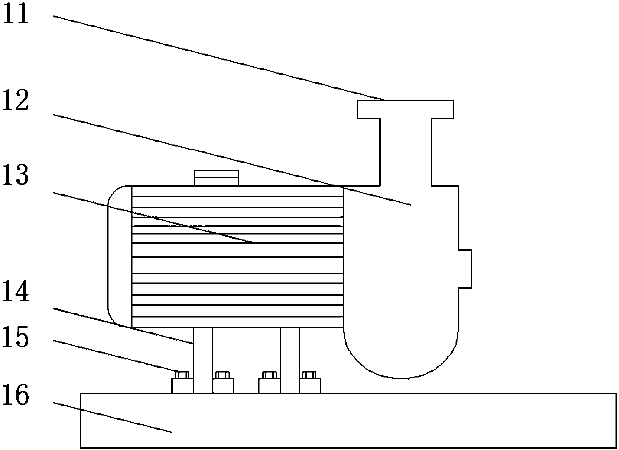 Bio-membrane reactor strengthened and coupled river water purification device applied to river channel management