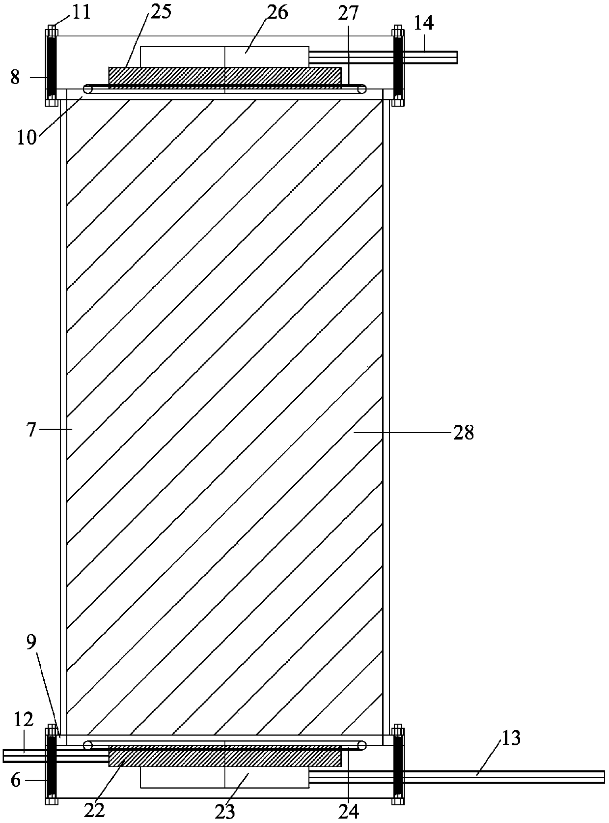 Undisturbed loess preferential flow dynamic observation device for CT scanning and method of use