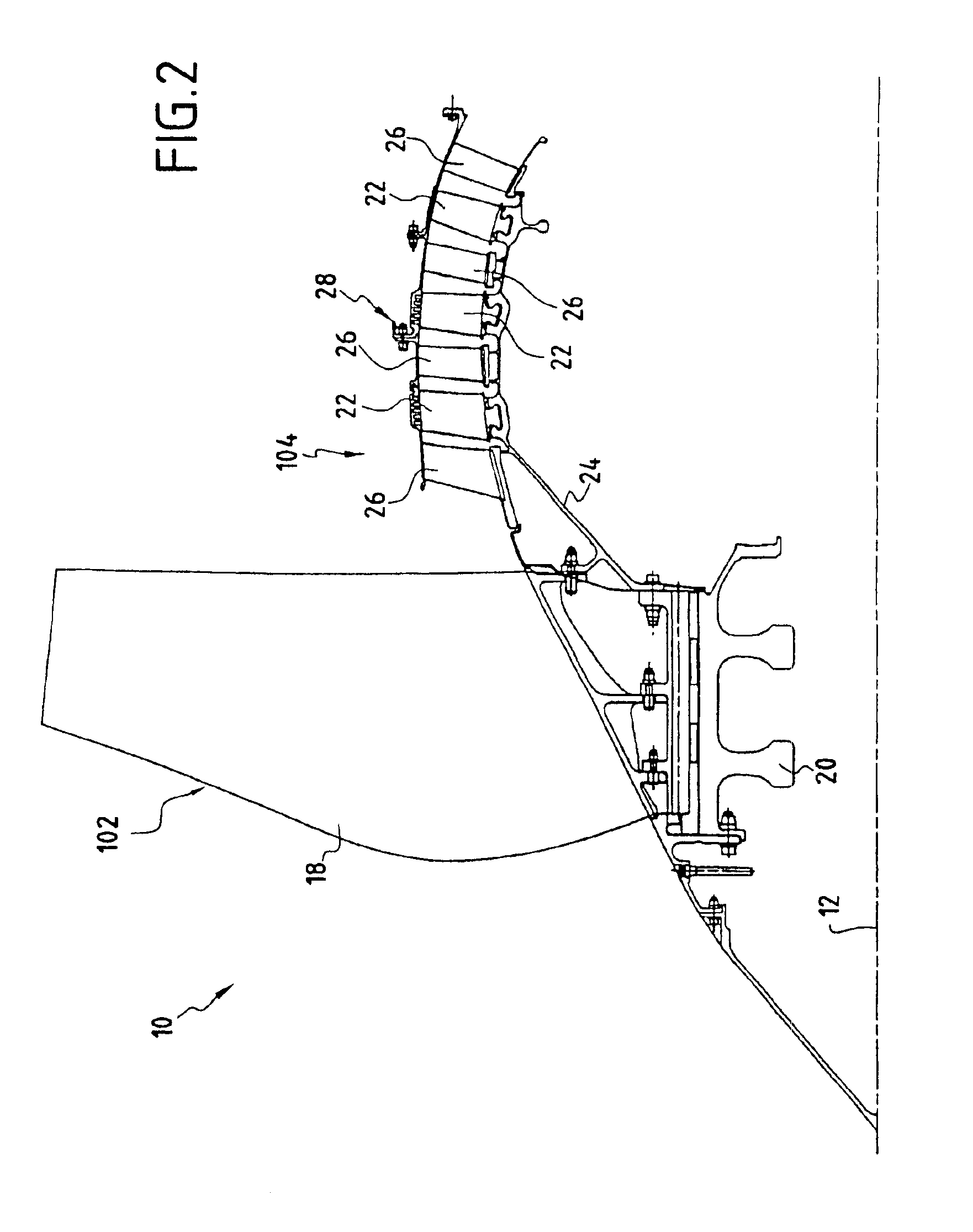 Casing, a compressor, a turbine, and a combustion turbine engine including such a casing