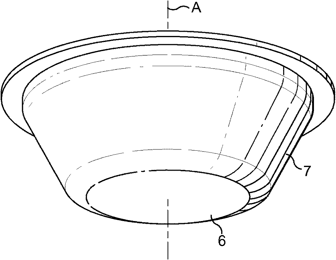 Capsule for preparing a beverage by centrifugation in a beverage preparation device and device adapted therefore