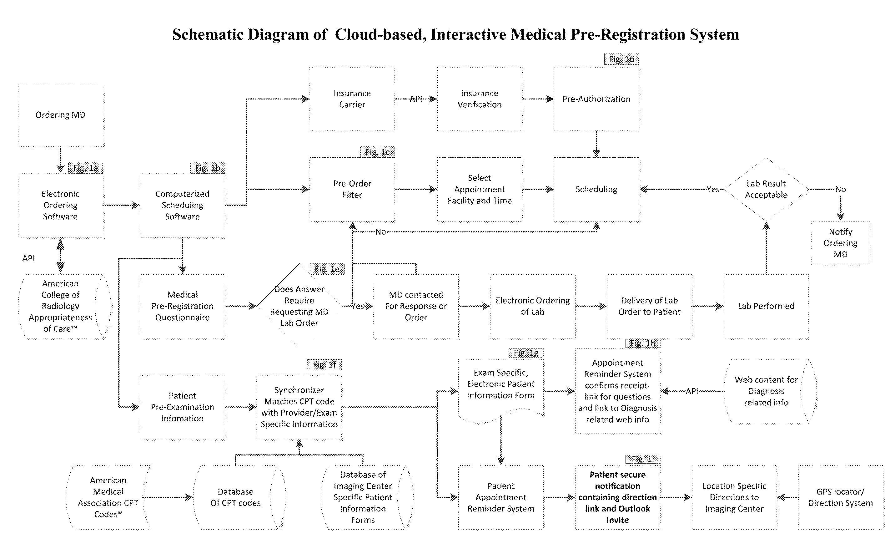 Methods for Establishing a Cloud-based, Interactive Medical Pre-Registration System