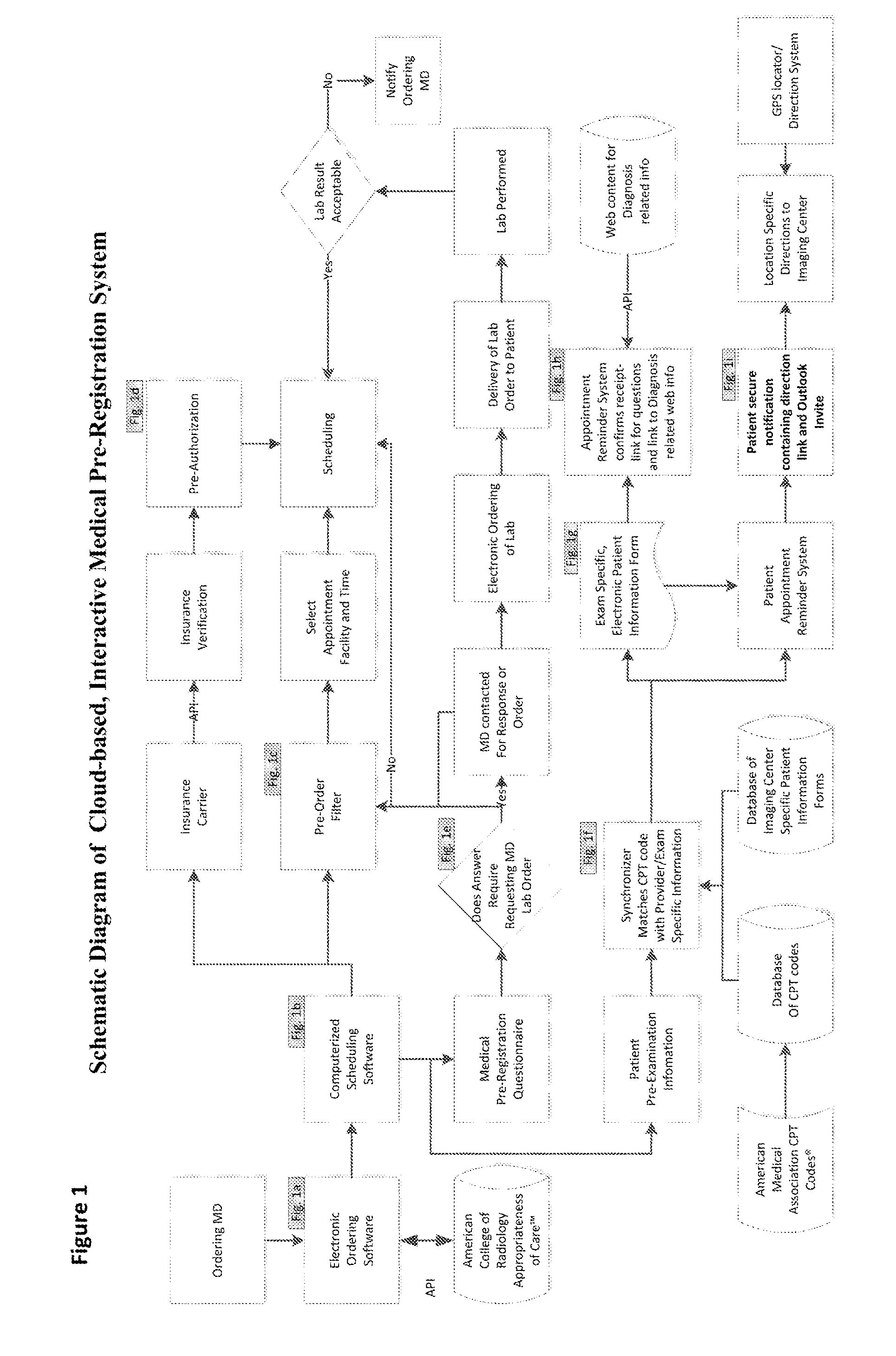 Methods for Establishing a Cloud-based, Interactive Medical Pre-Registration System