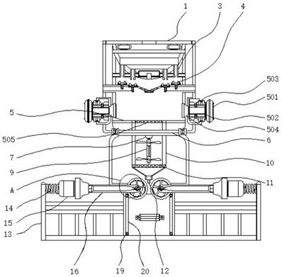 A cleaning device capable of recycling waste materials during electrothermal film processing