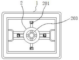 A cleaning device capable of recycling waste materials during electrothermal film processing