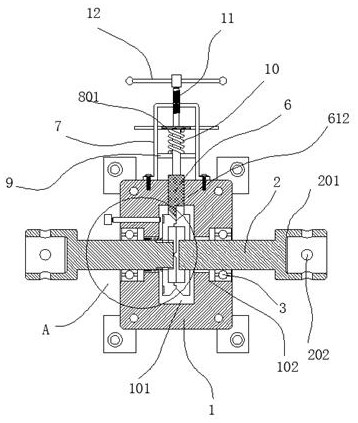 An emergency braking device for a hoist