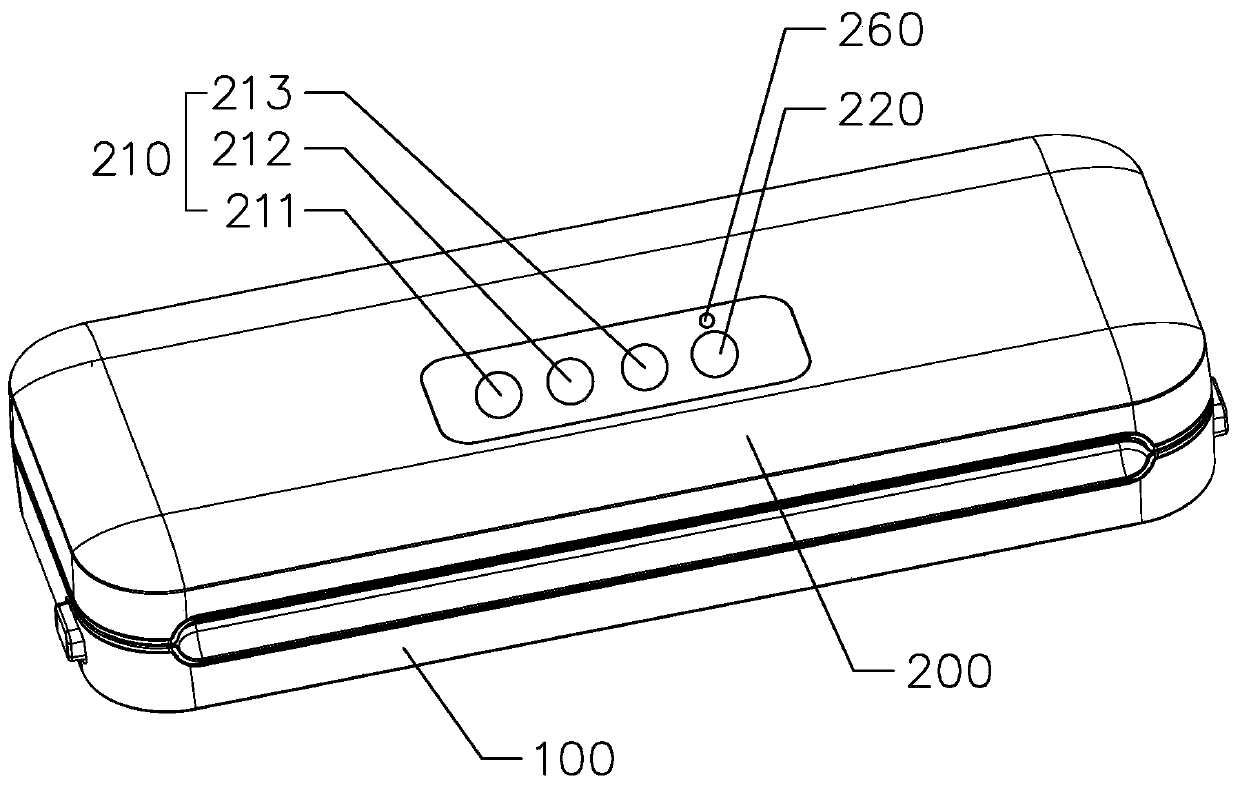 Vacuum packaging machine and use method thereof