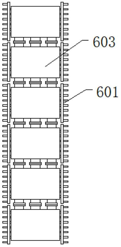 A speedboat temporary boarding structure for the coast and its implementation method