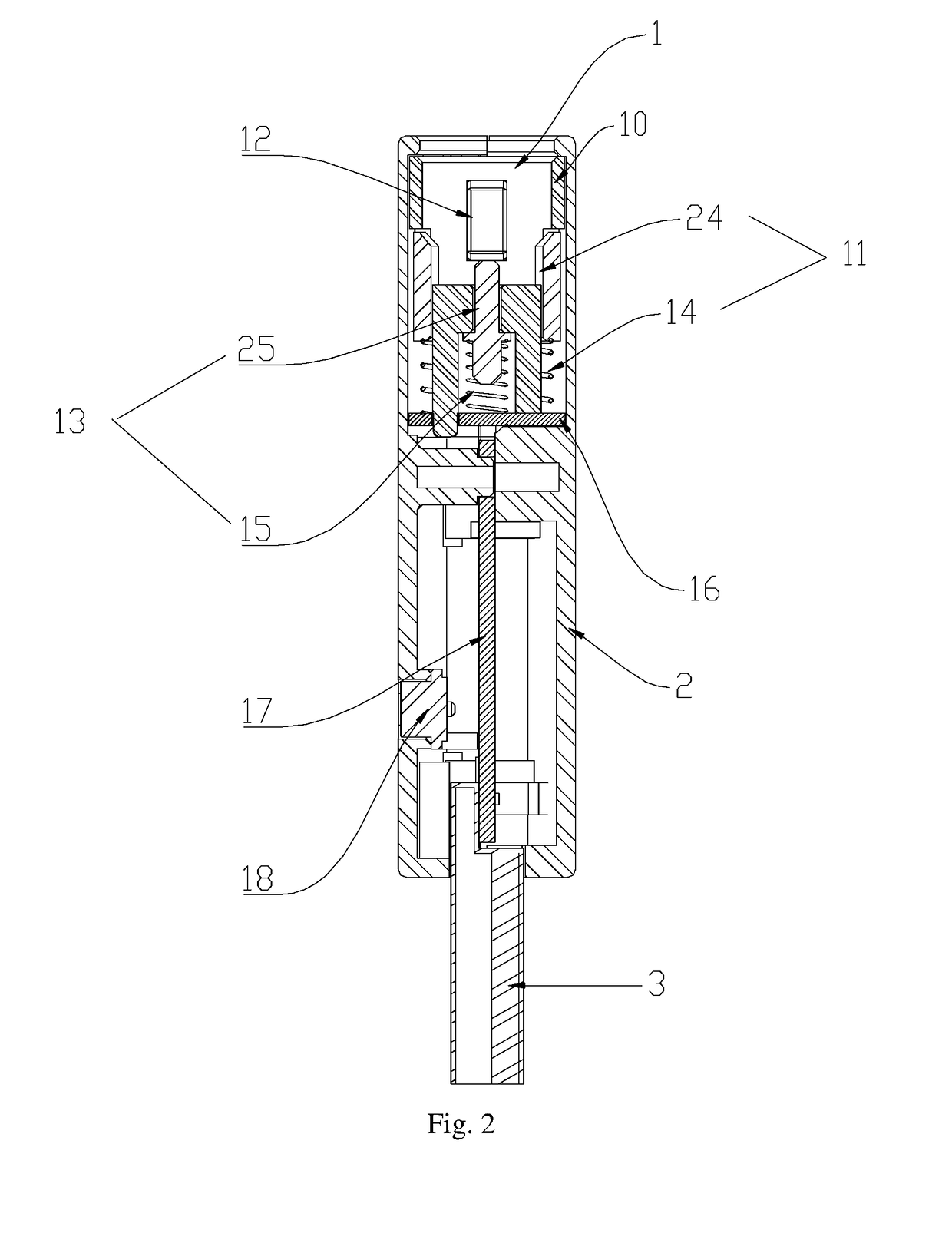 Charging device of electronic cigarette and charging method thereof