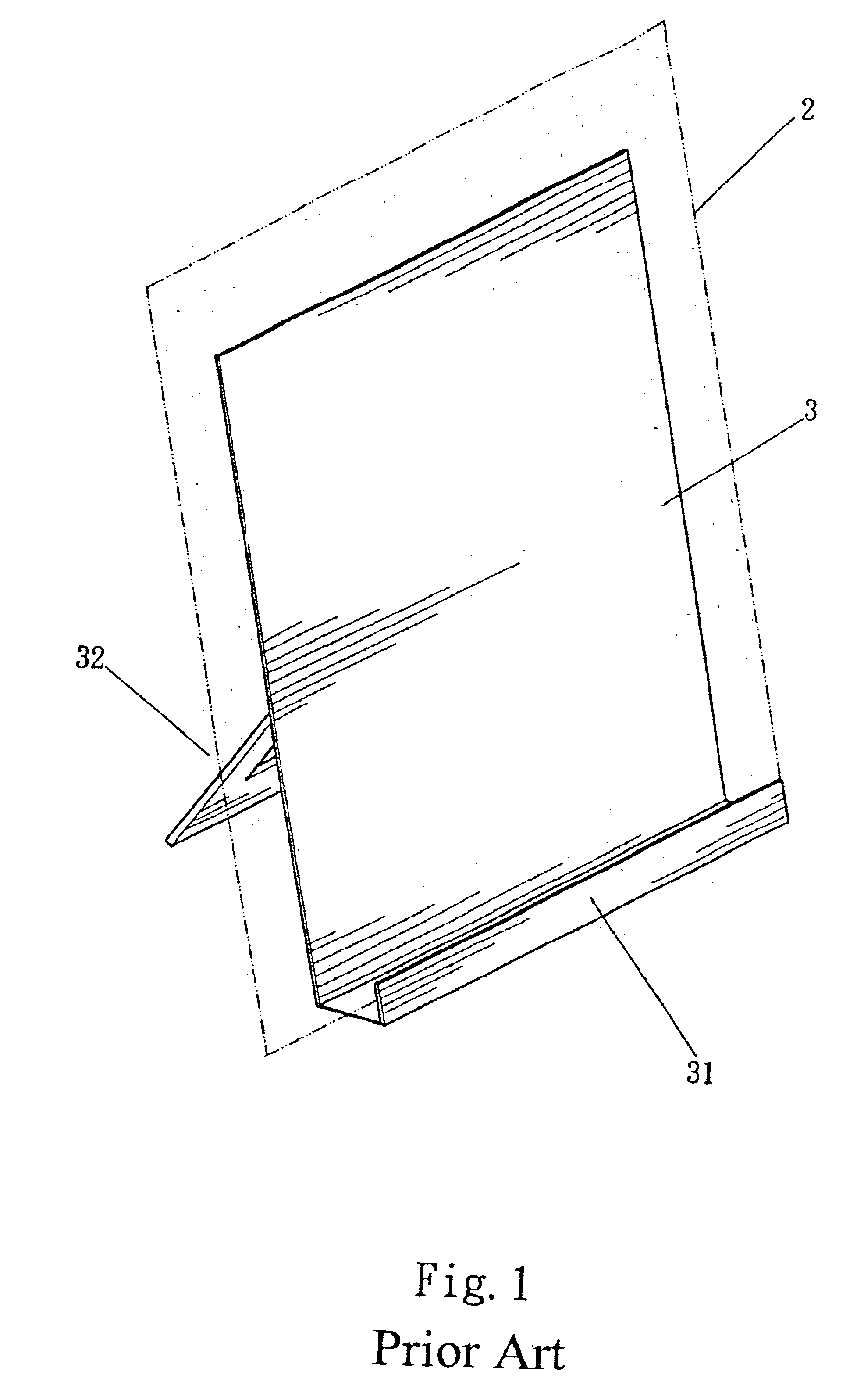 Paper holder structure