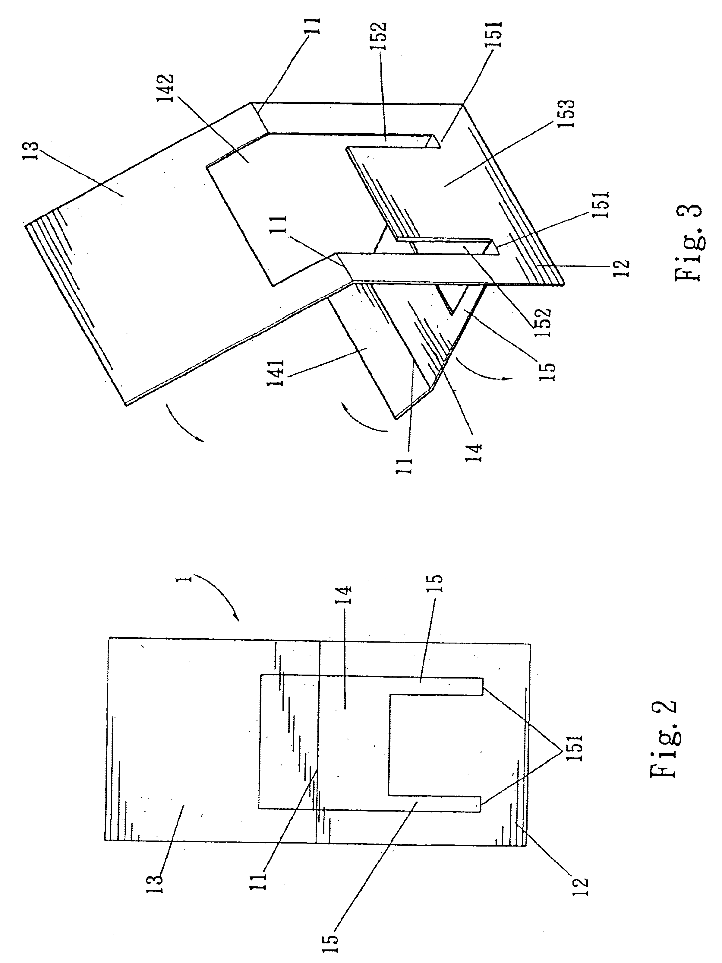 Paper holder structure