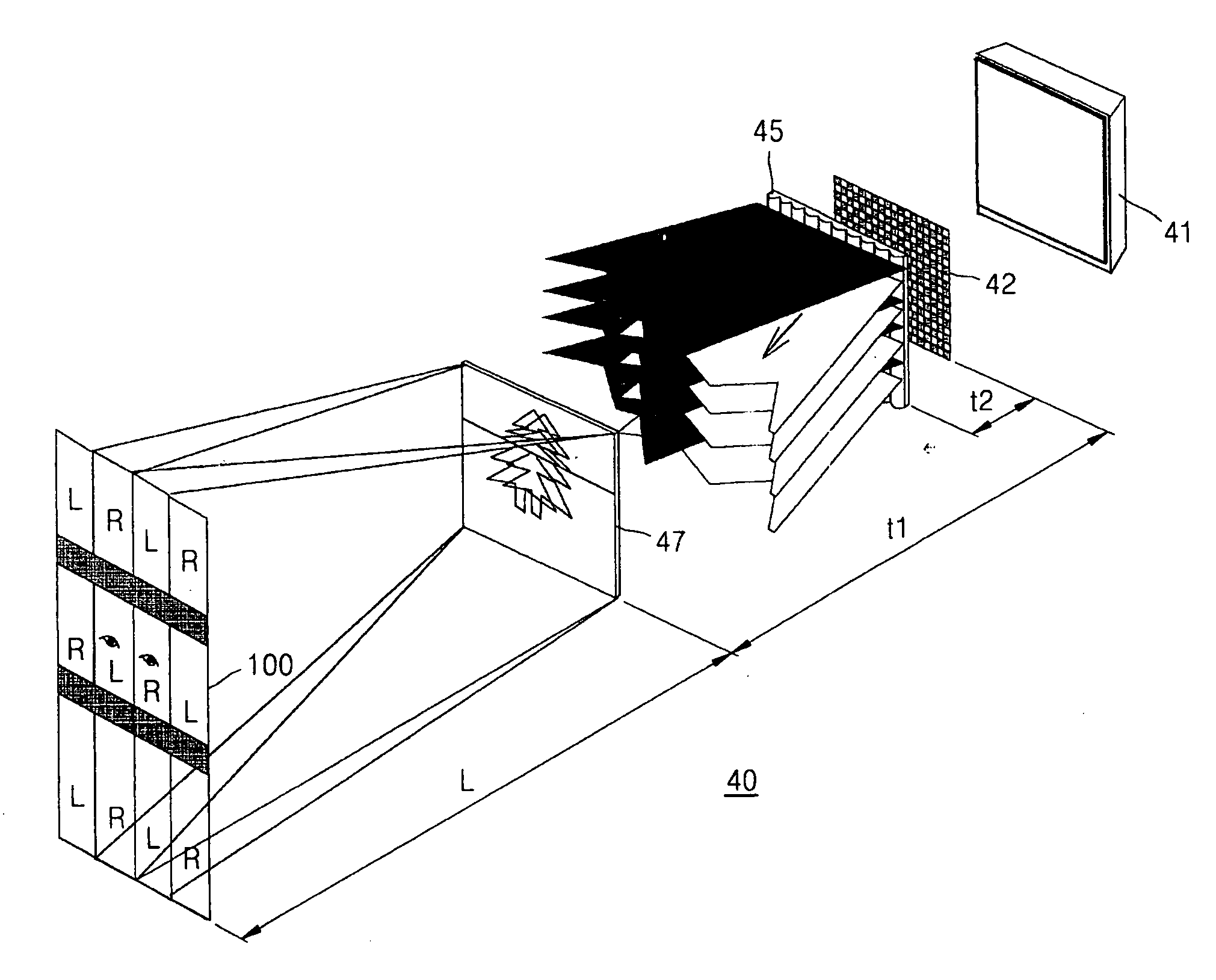 High resolution autostereoscopic display apparatus with interlaced image