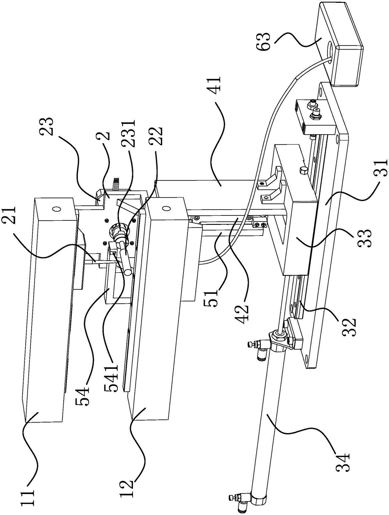 Cleaning device for sealing machine sealing heads