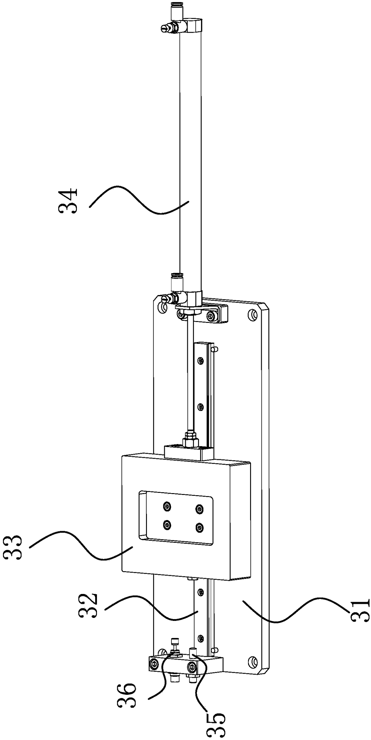 Cleaning device for sealing machine sealing heads