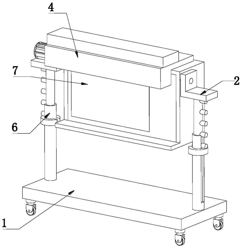 Computer multimedia teaching device for ideological and political education