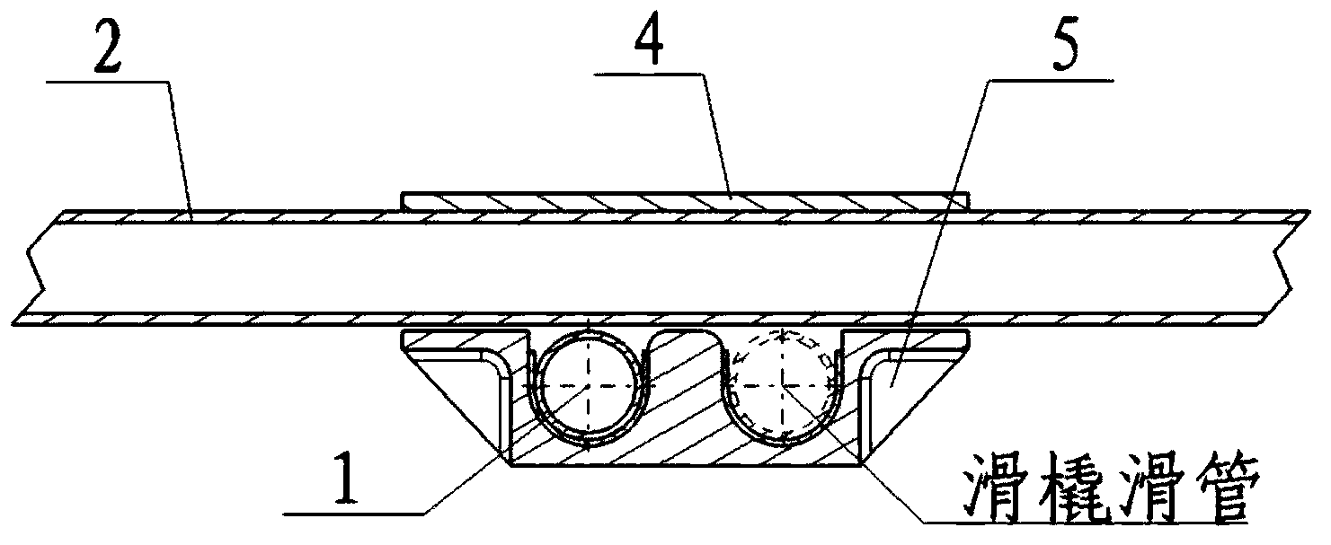 Helicopter mooring flight testing protective device and mooring method of helicopter mooring flight testing protective device