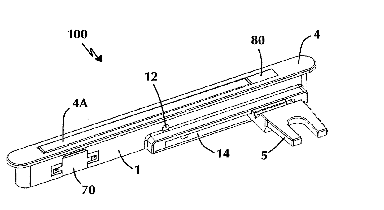 Side action flush lock for casement window and method of operating the same