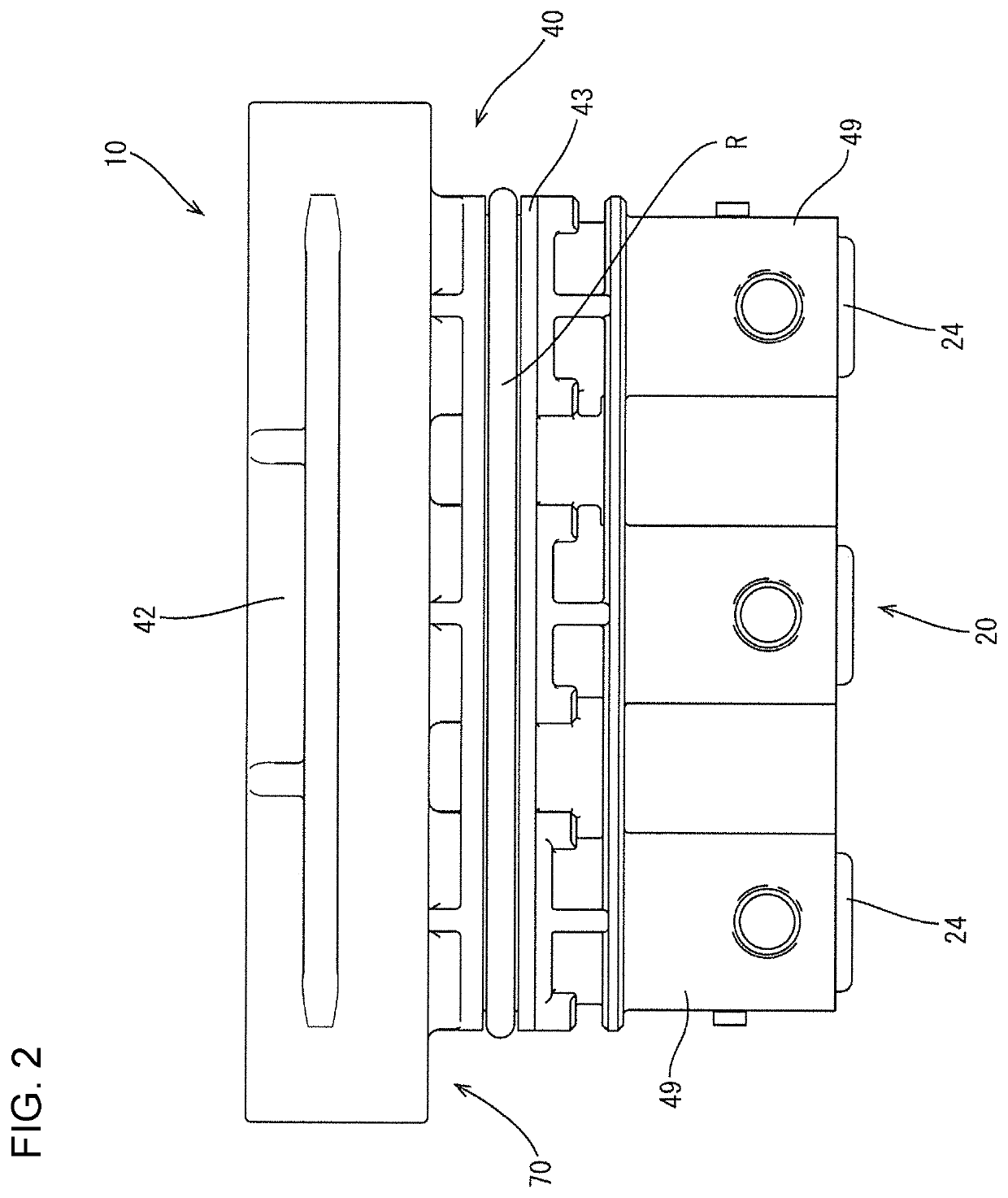 Resin molded product and method for producing same