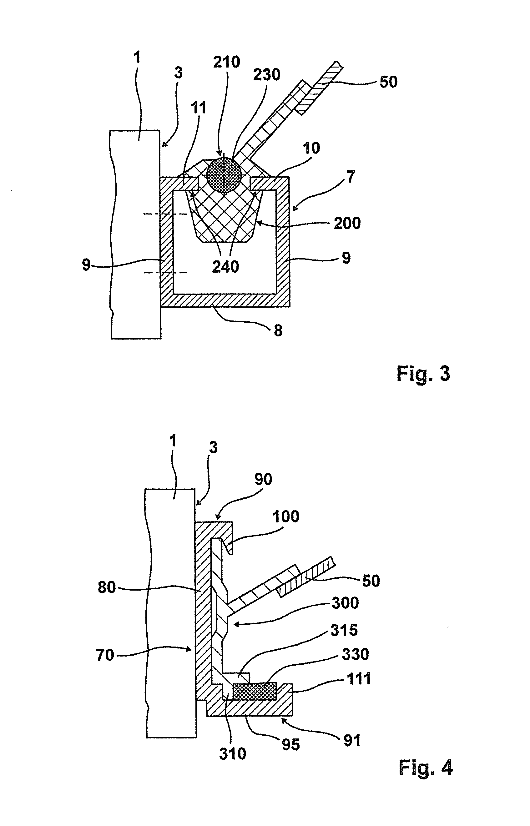 Aircraft boarding bridge or stairs