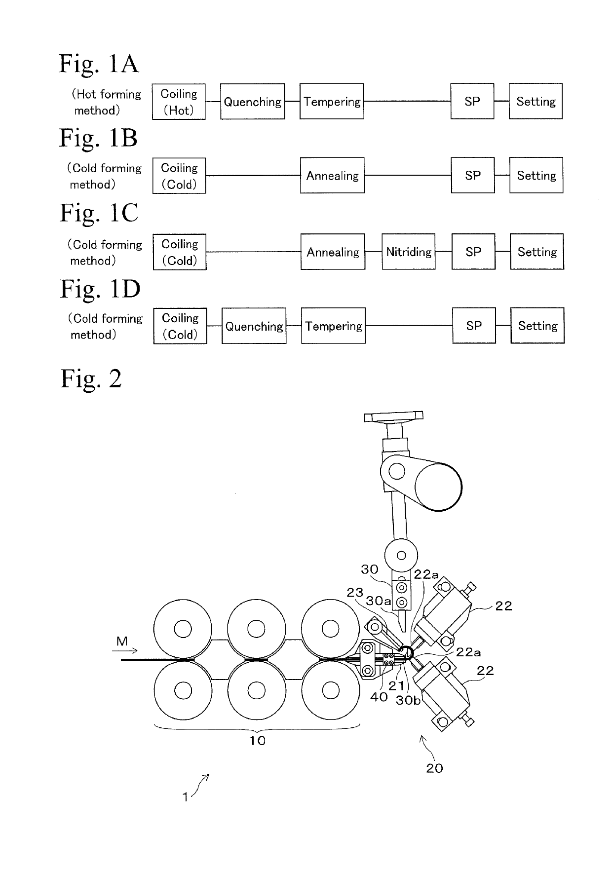 Compression coil spring and method for producing same