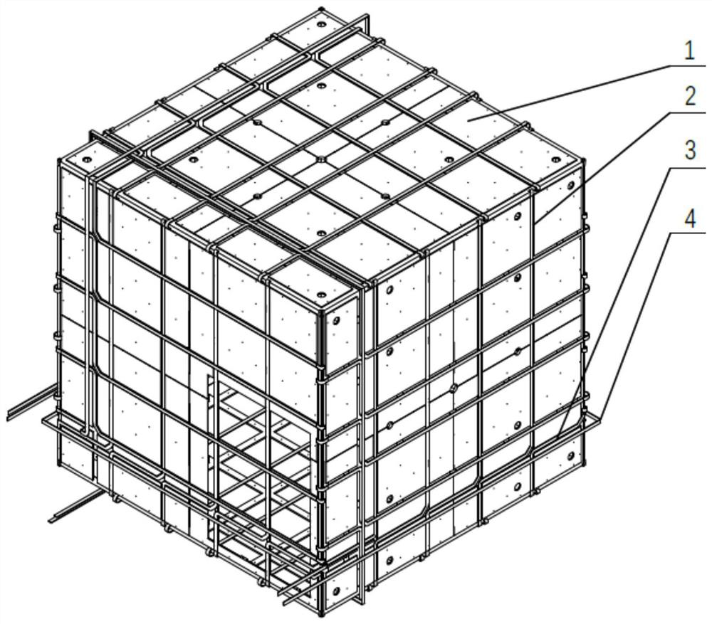 A demagnetization method for a multi-layer shielding device