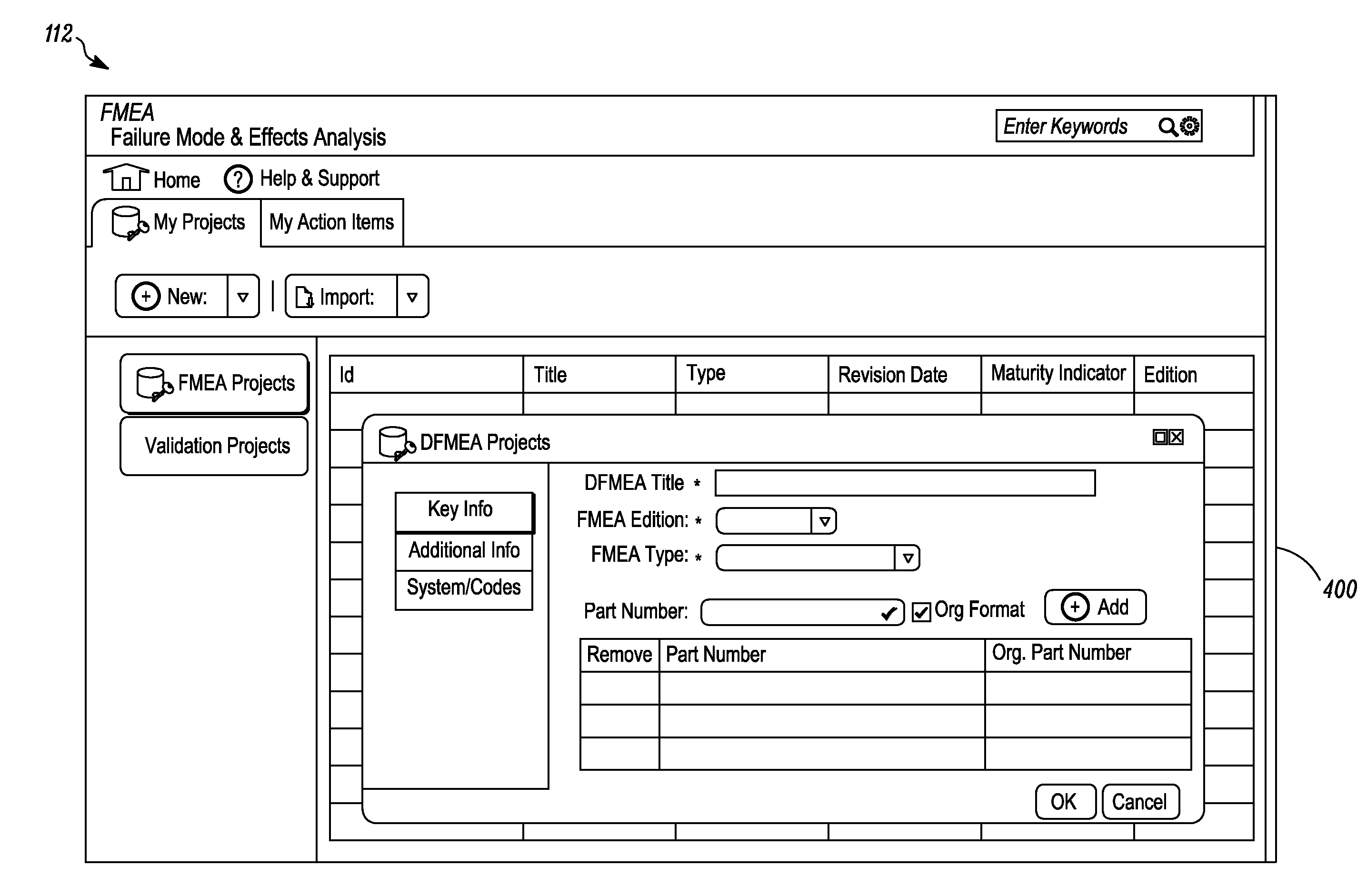 Risk charts for failure mode and effect analysis