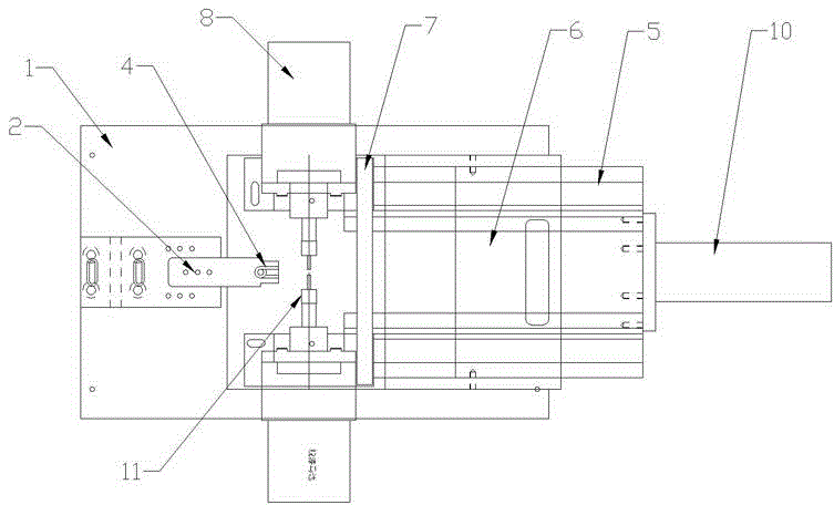 Single-face skiving machine for pin of inductance coil