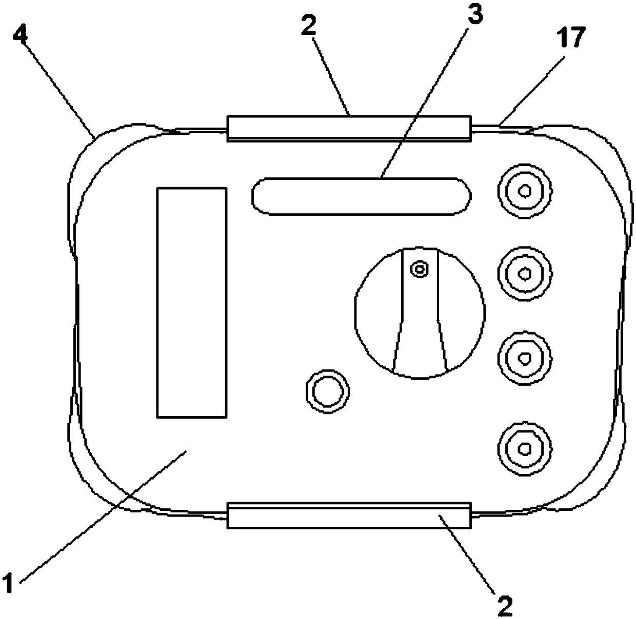 Anti-drop multimeter