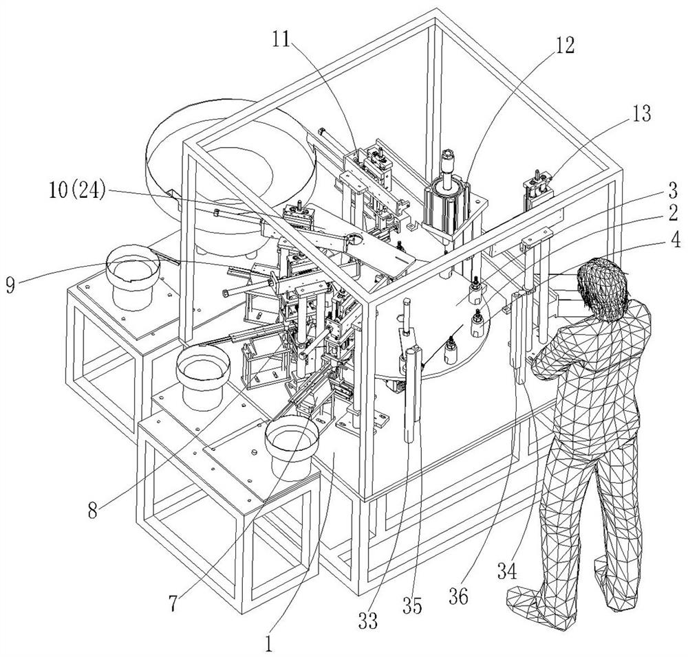 Automatic assembling detection equipment for pipe connector sealing rings and assembling detection method