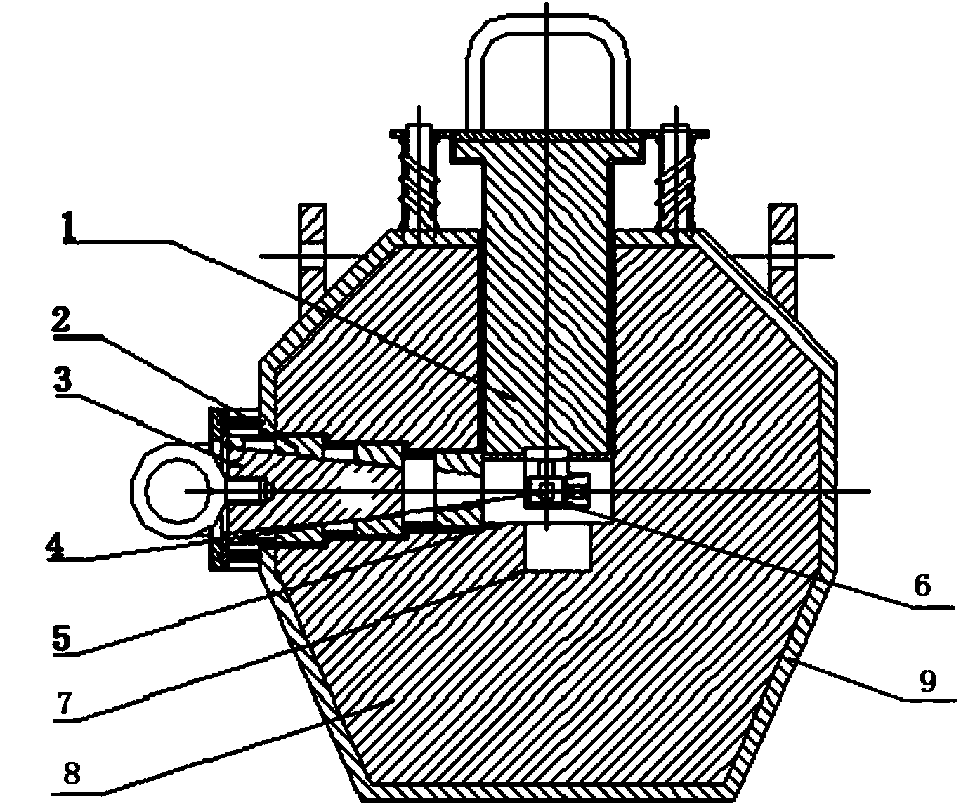 Portable radioactive ray irradiation device