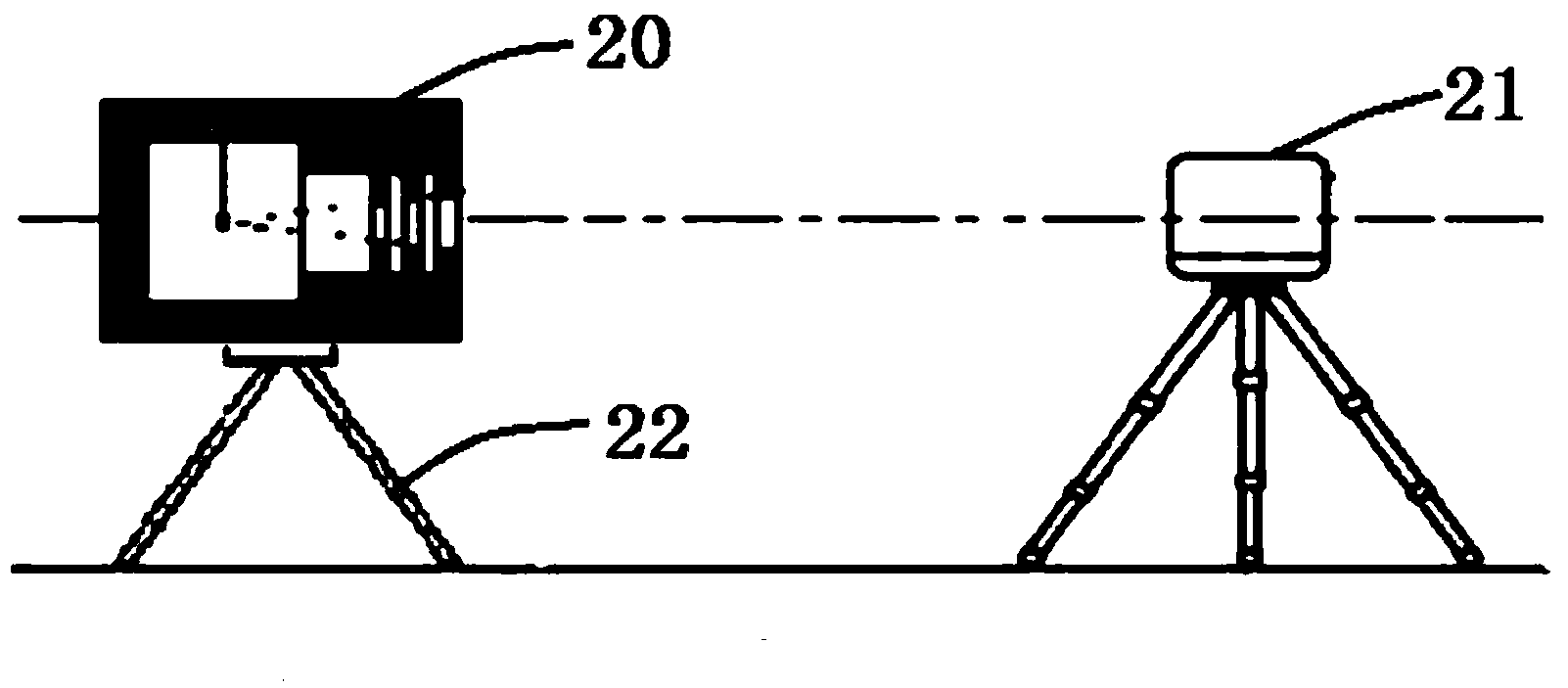 Portable radioactive ray irradiation device