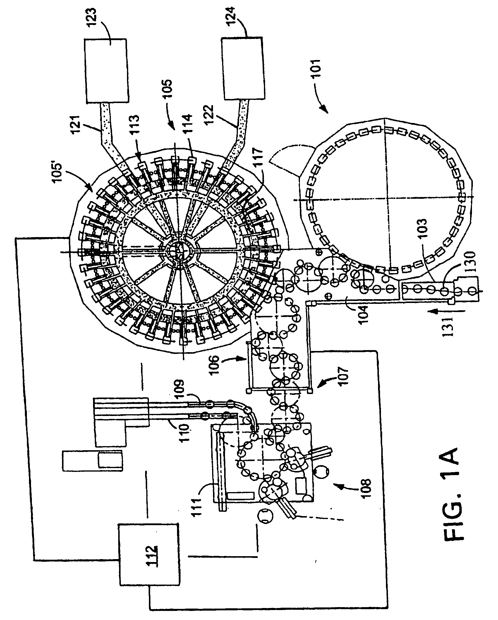 Device for dispensing labels, such as self-adhesive labels, on objects