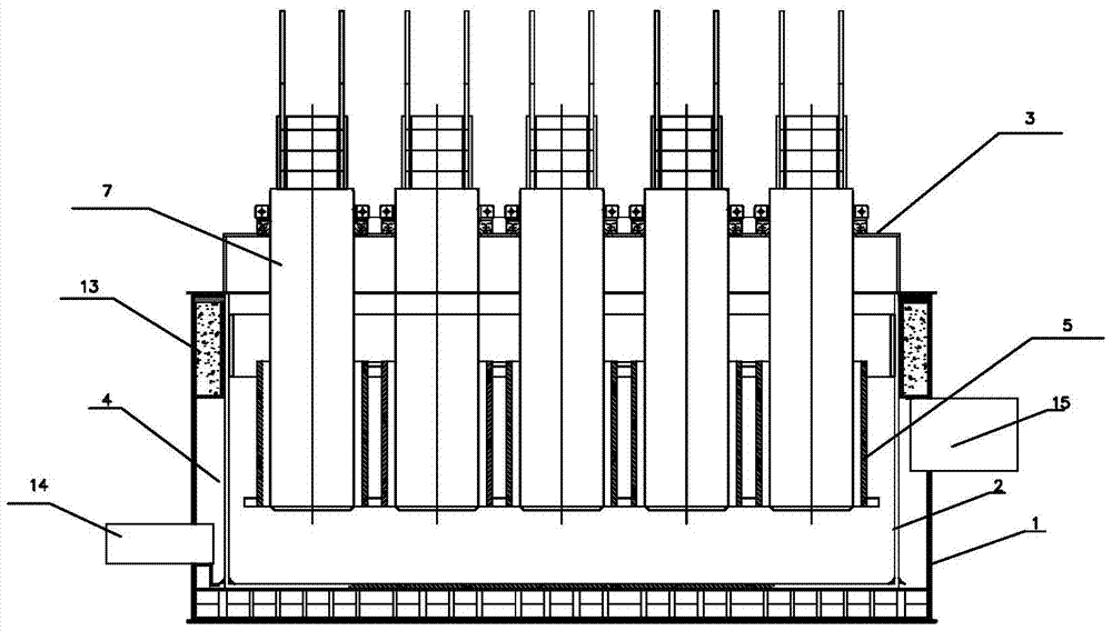 A temperature-adjustable metal lithium electrolytic cell