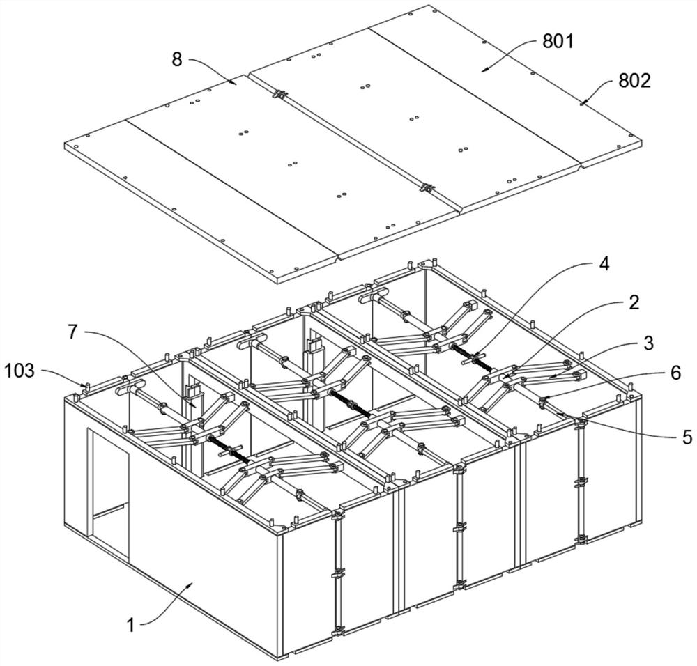 Far infrared plate assembly type sauna room body