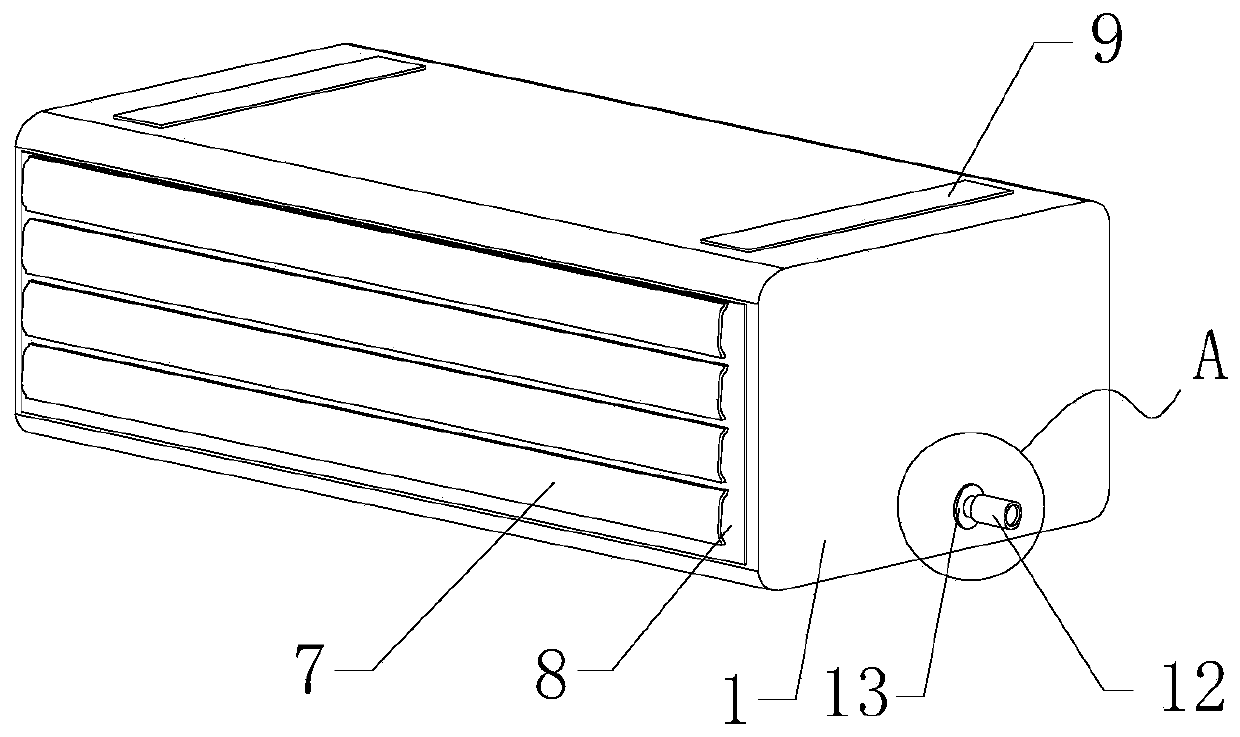 Filling device for coal mining of coal mine