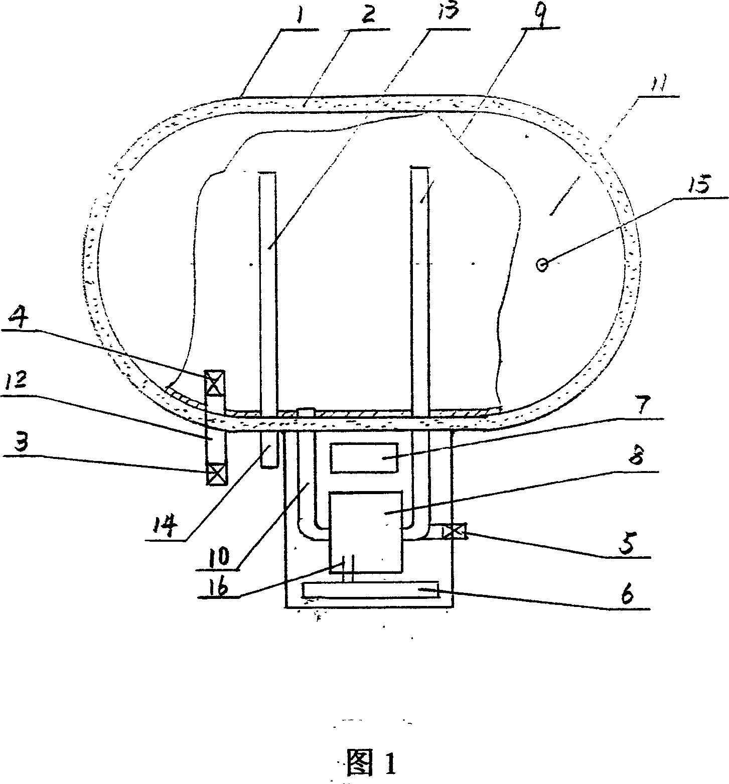 Inductive heating type electric water heater