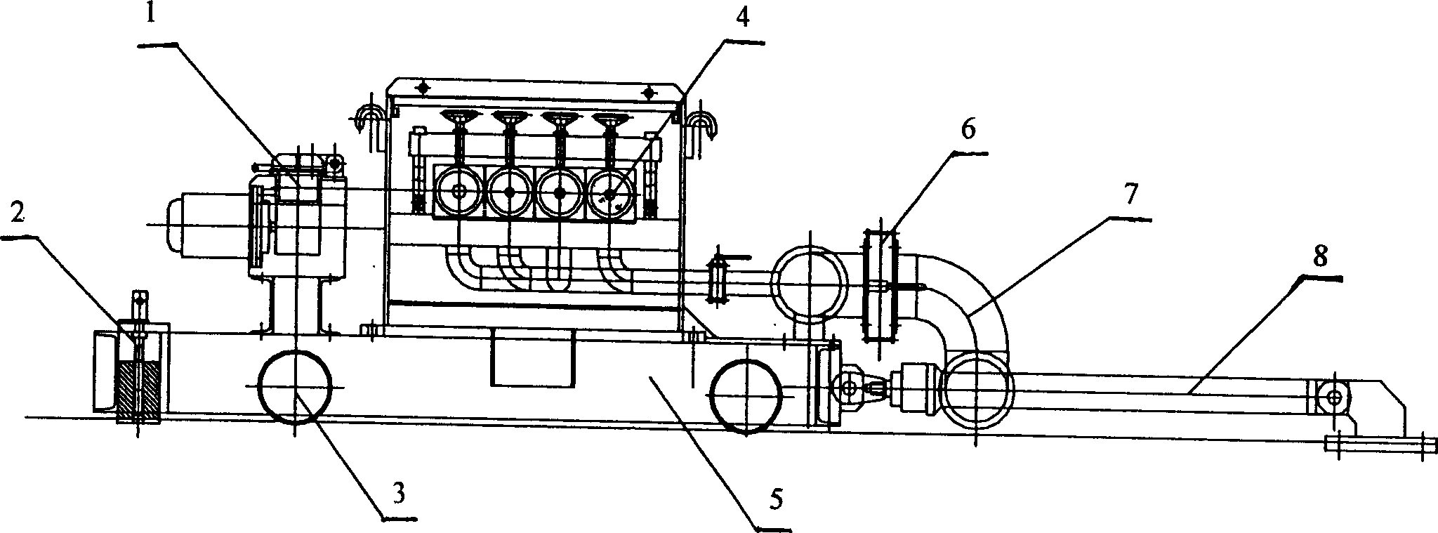 Ultrafast cooling device for wire and rod hot rolling production line