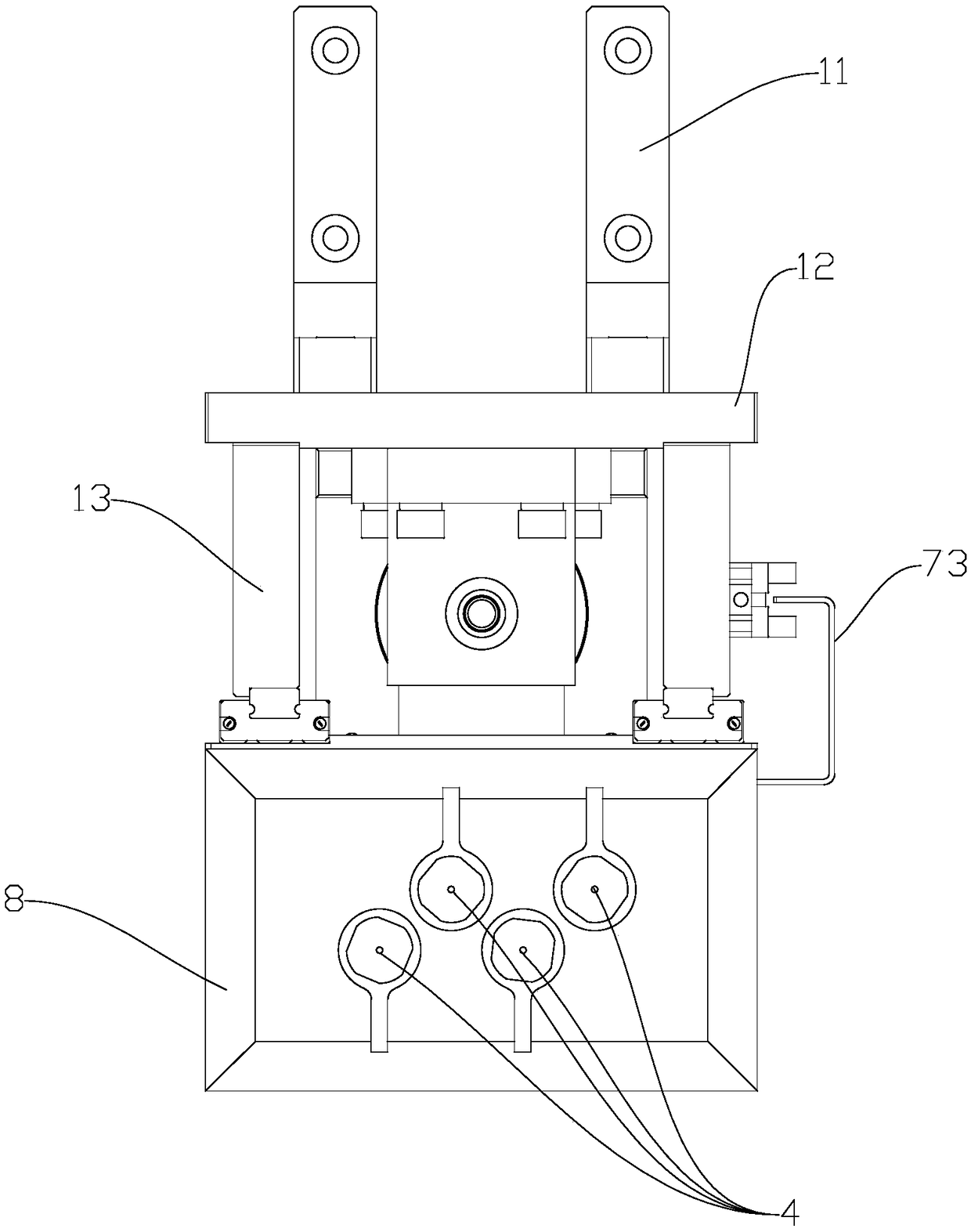 Sampling device and detection analyzer with same