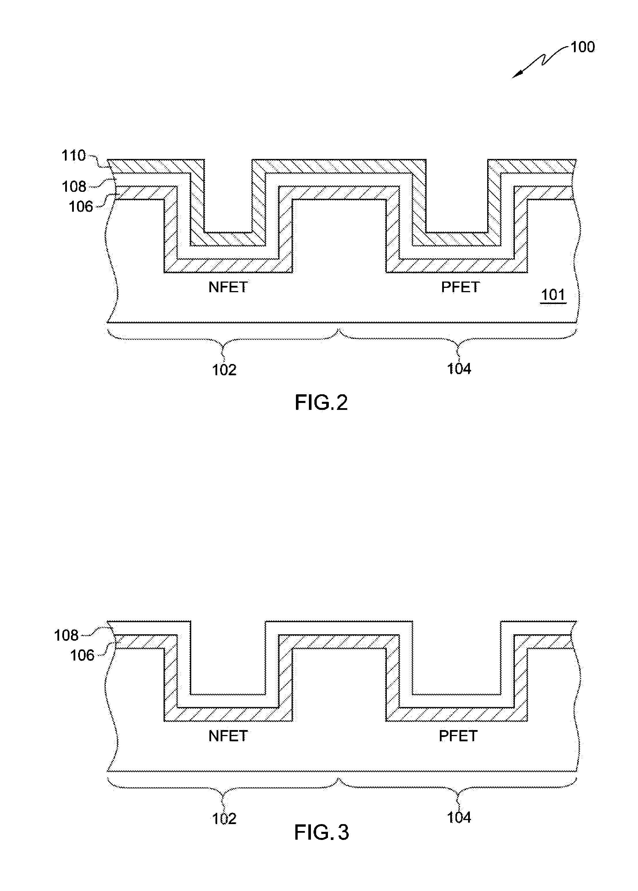Semiconductor gate structure for threshold voltage modulation and method of making same