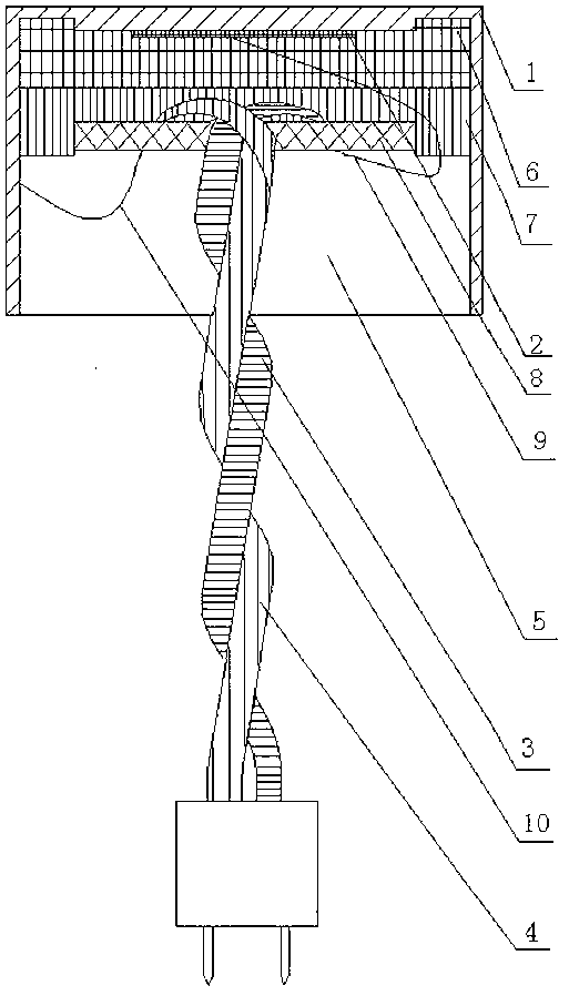 Method for manufacturing ultrasonic sensors with sensitivity improved by wire stripping