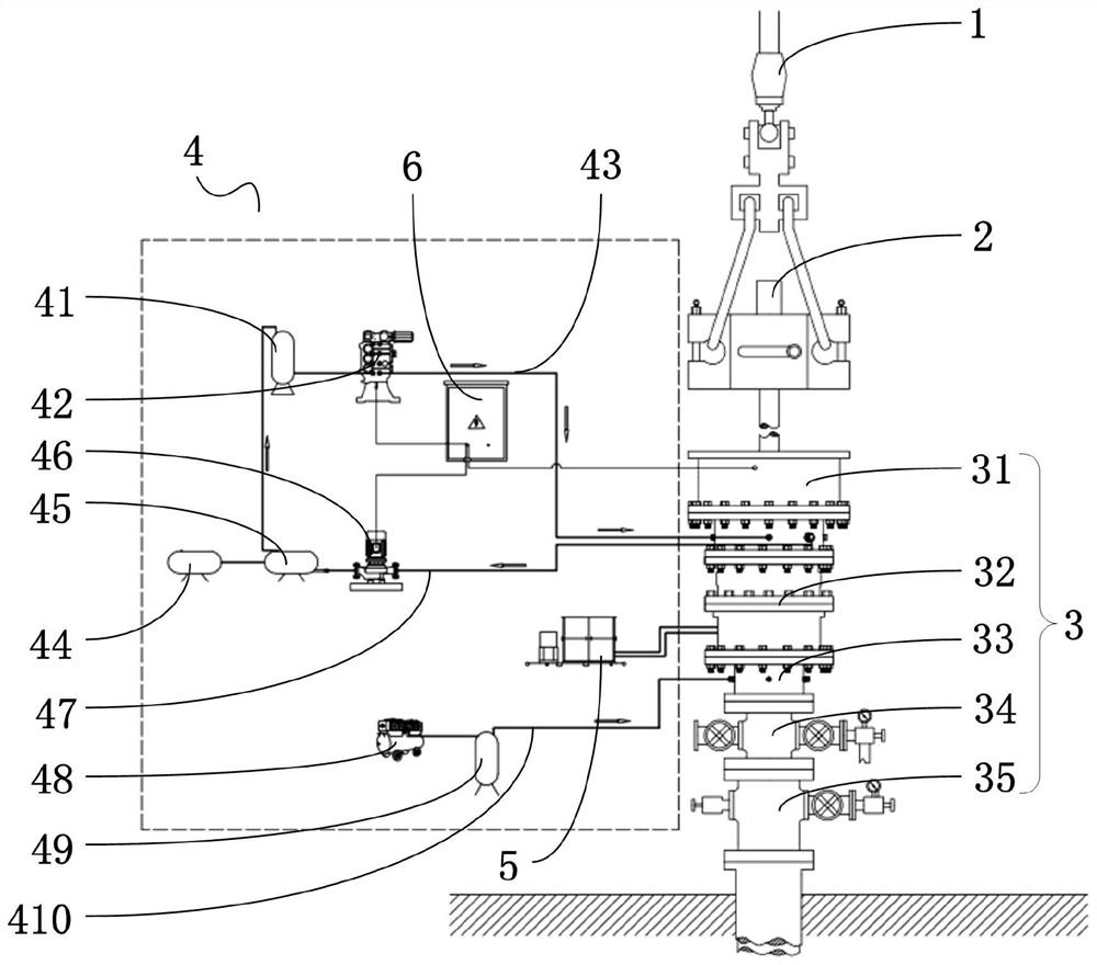 A kind of automatic protective device for oil pipeline and its operation method