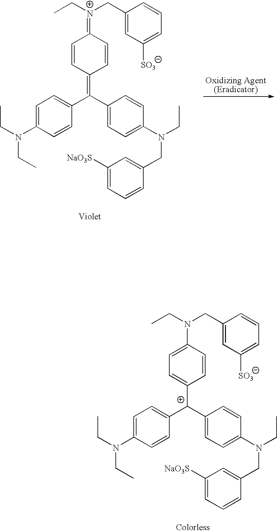 Eradicable gel ink, methods of eradication of the same, eradicable ink kit, and eradicated ink complex