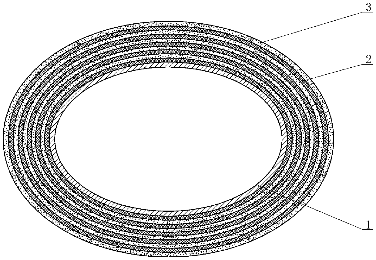 A kind of granular hollow building material and its preparation method