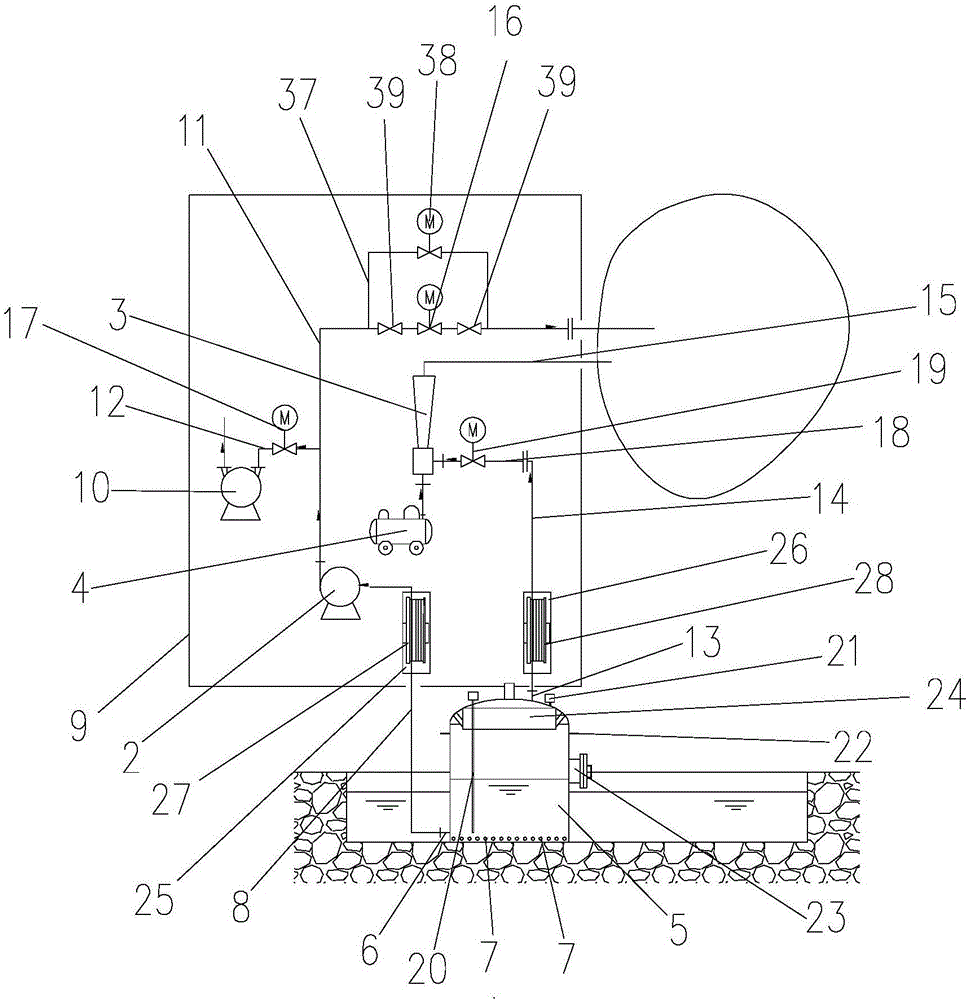 High-reliability emergency drainage vehicle