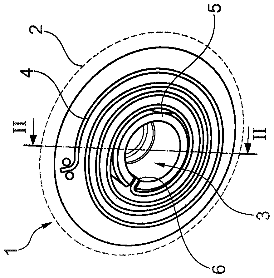 Camshaft adjuster having stator and rotor with spring receptacle concentric thereto